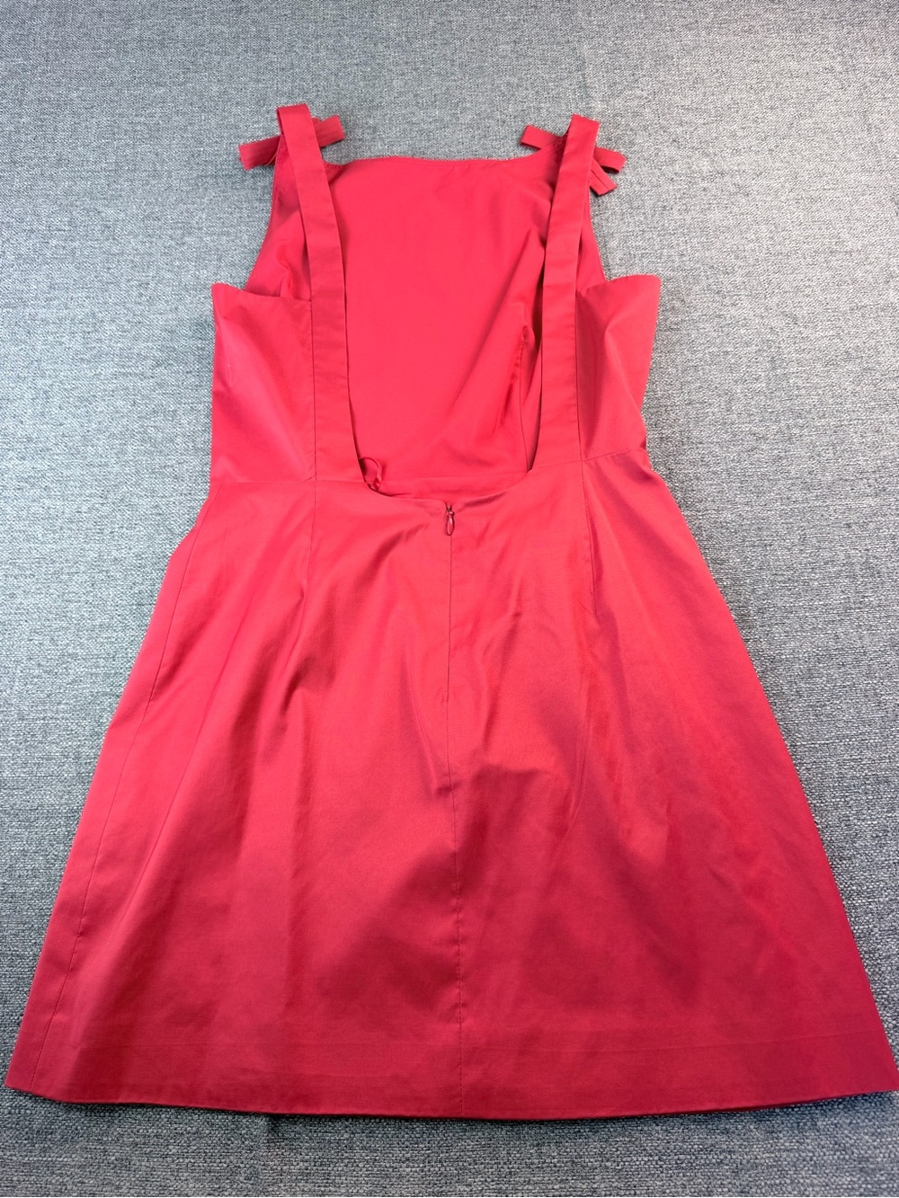 Lilly Sisto for gianni bini Vibrant Red Dress Mini red summer sexy Sz10 - Picture 5 of 7